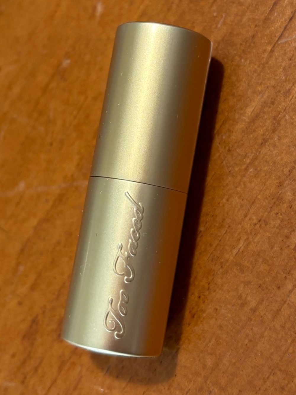 Too Faced La Creme Color Drenched Lip Cream Lipstick Naked Dolly - Picture 2 of 10